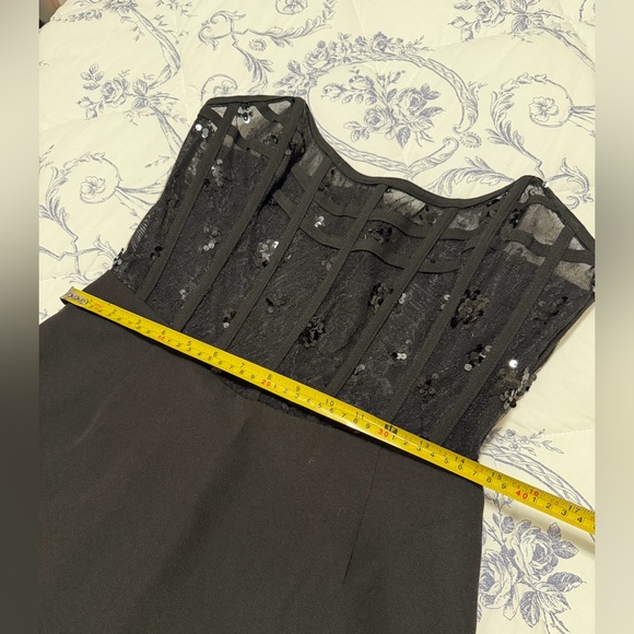 Forever 21 Black Strapless Corset Mini Dress - Picture 6 of 11
